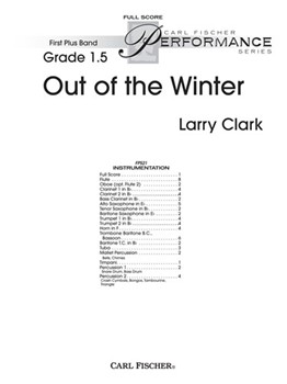 Out Of The Winter by Clark Larry for Full Score