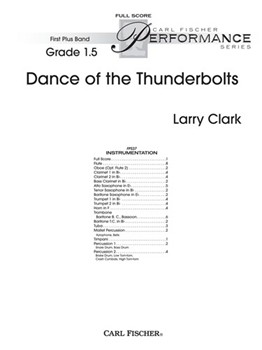 Dance Of The Thunderbolts by Clark Larry for Full Score