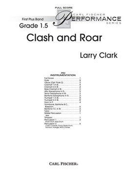 Clash & Roar by Clark Larry for Full Score