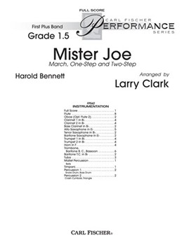 Mister Joe by Bennett Harold - Clark Larry - for Full Score