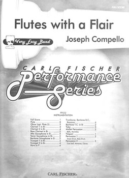 Flutes With A Flair by Compello Joseph for Full Score