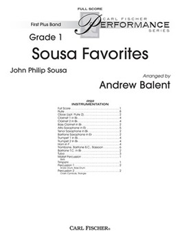 Sousa Favorites by Balent Andrew for