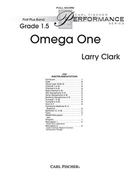 Omega One by Clark Larry for Full Score