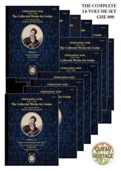 Sor Collected Works Set of 14 Volumes