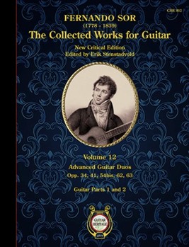 Collected Works for Guitar Vol. 12 Advanced Guitar Duos