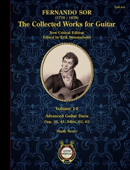 Collected Works for Guitar Vol. 14 Advanced Guitar Duos