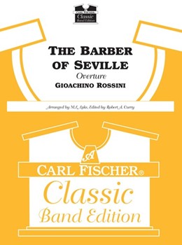 Barber Of Seville Overture by Rossini Gioachino - Lake and Curry - for Concert Band