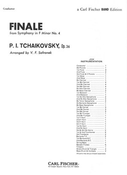 Symphony #4 by Tchaikovsky Pyotr Ilyich for