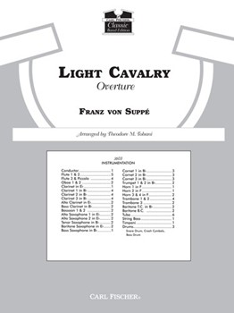 Light Cavalry Overture by Suppe Franz von - Theo M. Tobani - for