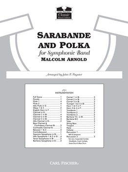 Sarabande & Polka by Arnold Malcolm - Paynter John P - for Full Score
