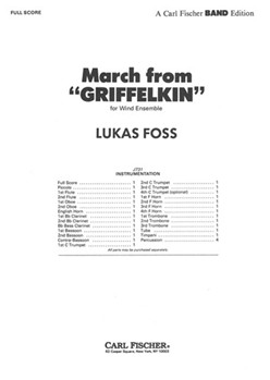 March From Griffelkin by Foss Lukas for Full Score