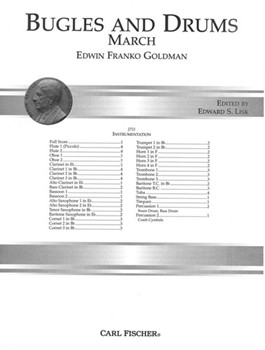 BUGLES AND DRUMS MARCH by Goldman Edwin Franko for