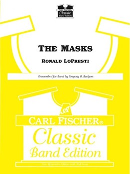 Masks by Lo Presti Ronald - Rudgers Gregory - for Concert Band