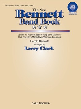 New Bennett Band Book Volume 1 by Bennett Harold - Clark Larry - for Percussion 1