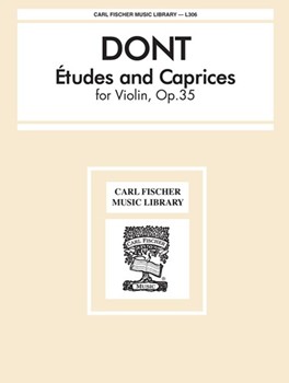 24 Etudes & Caprices Opus 35 by Dont for Violin Method
