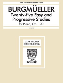 Twenty-Five Easy and Progressive Studies by Burgmuller Friedrich for