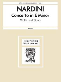 Concerto In E Minor by Nardini Pietro - Hauser Miska - for Violin and Piano