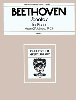 Sonatas For Piano 2a #17-25 by Beethoven Ludwig van - d'Albert Eugen - for Piano