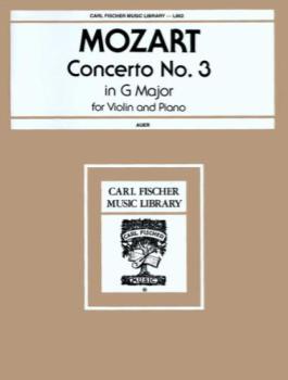 Concerto No 3 In G Major [violin]