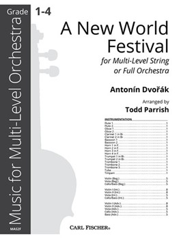 A New World Festival Multi-Level String or Full Orchestra