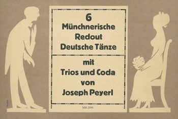 6 Munich Redout German Dances with trios and coda by Peyerl Joseph for