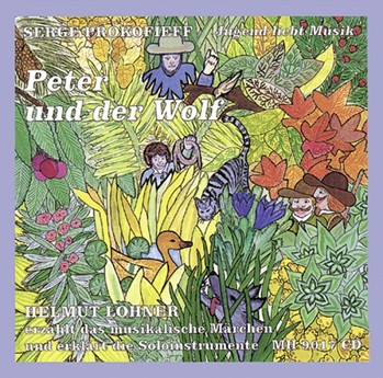 Prokofieffs "Peter und der Wolf" nach dem Original frei erzaehlt von Albrecht Trebies; Notenbeispiel by Prokofiev Sergei for