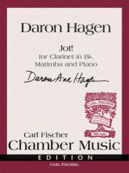 Jot! for Clarinet in B-flat, Marimba and Piano