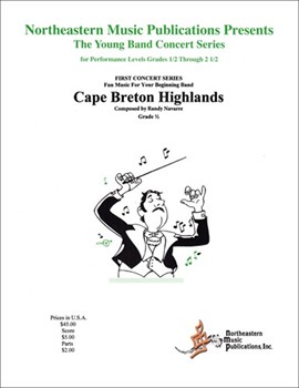 Cape Breton Highlands by Navarre Randy for Concert Band