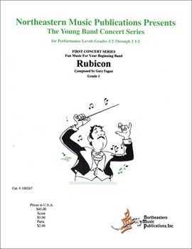 Rubicon by Fagan Gary for Concert Band
