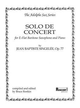 Solo de Concert Op. 77 by Singelee Jean-Baptiste for