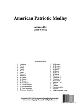 An American Patriotic Medley FS by Nowak Jerry for