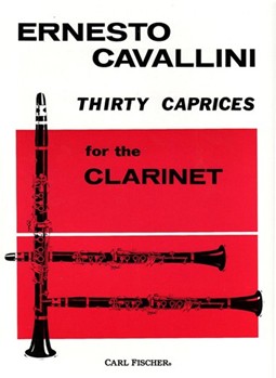30 Caprices by Cavallini Ernesto for Clarinet Method