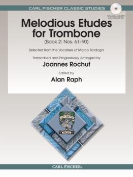 Melodious Etudes for Trombone Book 2 Nos 61 - 90 w/cd