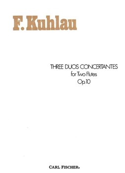 Three Duos Concertantes by Kuhlau Friedrich for