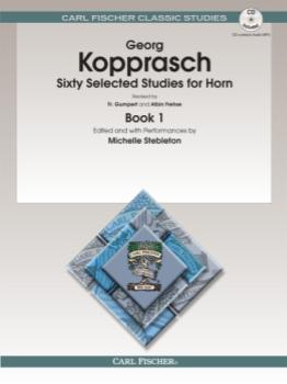 Carl Fischer Kopprasch G Gumpert/Frehse Stebleton M 60 Selected Studies Book 1 Book / CD - French Horn