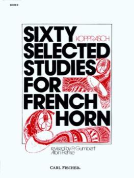 Carl Fischer Kopprasch G Gumbert/Frehse  60 Selected Studies Book 2 - French Horn