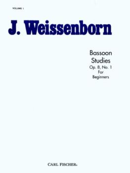 Carl Fischer Bassoon Studies Op. 8 Vol. 1