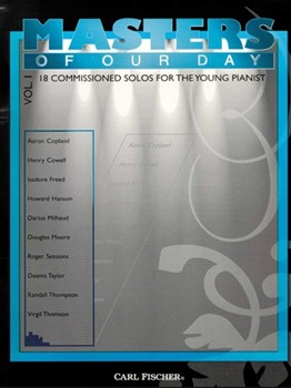 Masters Of Our Day by Twentieth Century - Saminsky and Freed - for Piano