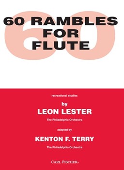 60 Rambles for Flute by Lester Leon for Flute Collection