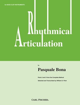 Rhythmical Articulation by Bona P - Fitch - for Bass Clef