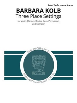 Three Place Settings by Kolb Barbara for