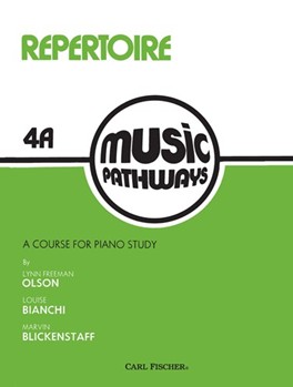 Music Pathways Repertoire 4A by Blicke Olson Bichani Marvin Blickenstaff for Piano Method