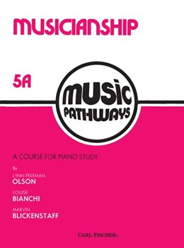 Music Pathways Technique 5B by Blicke Olson Bichani for Piano Method