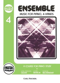 Music Pathways Ensemble 4 by Blicke Olson Bichani for 1 Piano 4 Hands
