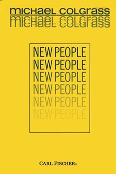 New People Seven Songs for Mezzo Soprano Viola and Piano by Colgrass Michael Colgrass Michael for