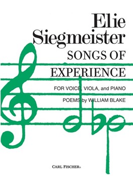 Songs of Experience by Siegmeister Elie William Blake for