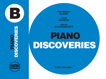Music Pathways Discoveries B by Blicke Olson Bichani for Piano Method