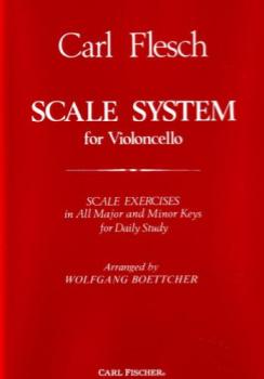 Carl Fischer Flesch C Boettcher W  Scale System - Cello