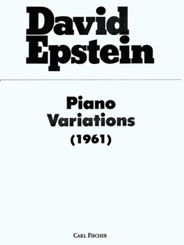 Piano Variations by Epstein David for