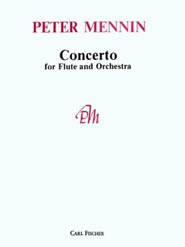 Concerto for Flute and Orchestra by Mennin Peter for